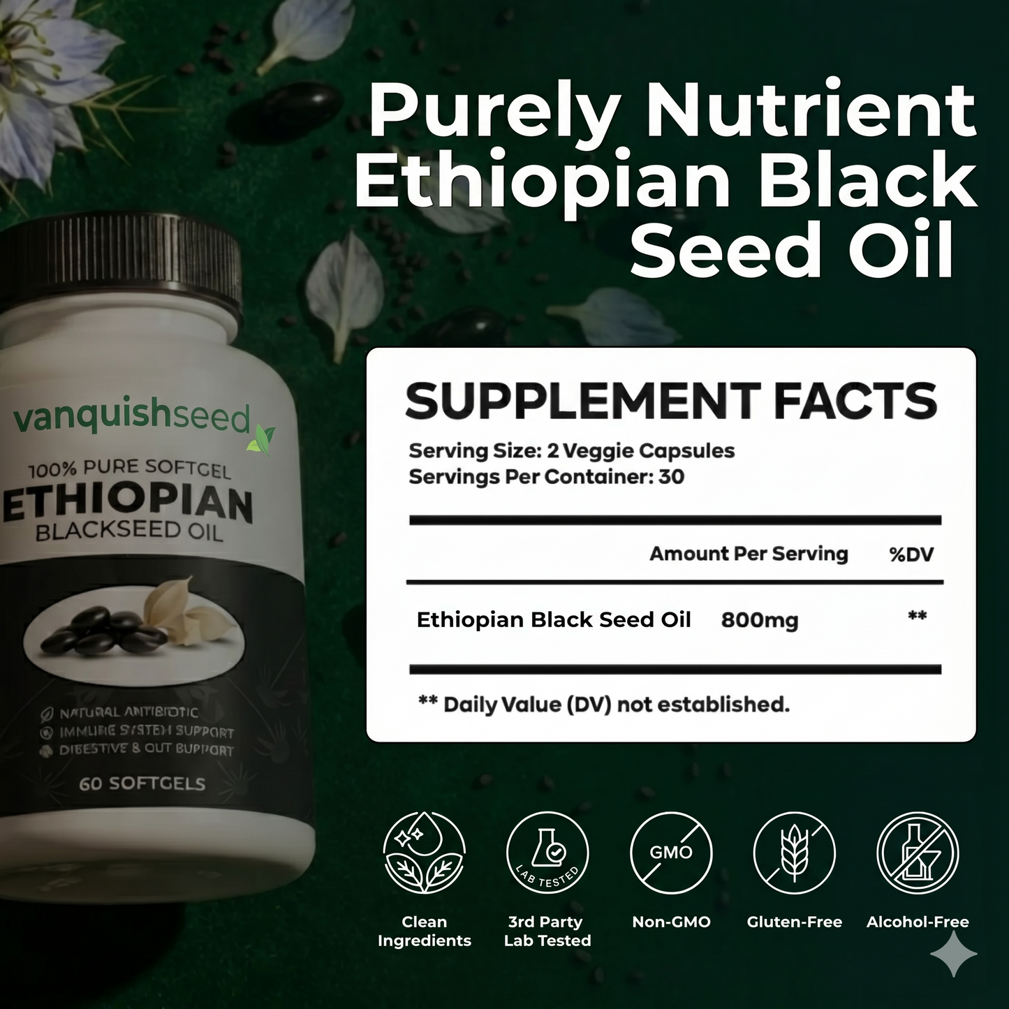 Ethiopian Black Seed Oil VIP
