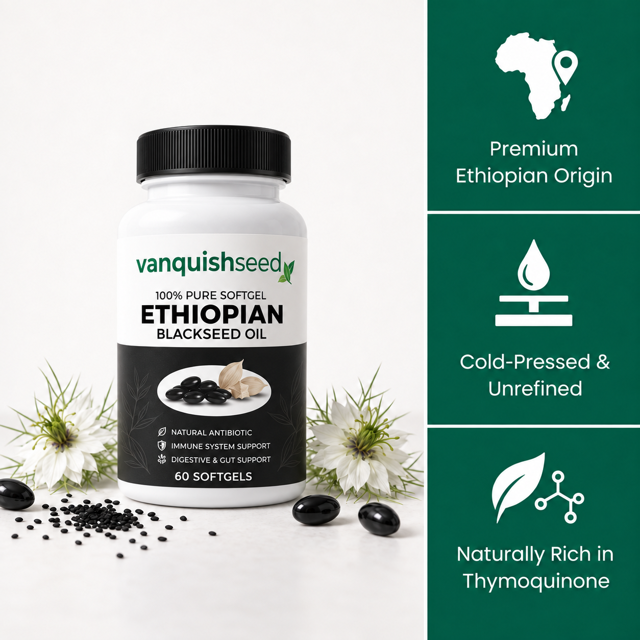 Ethiopian Black Seed Oil