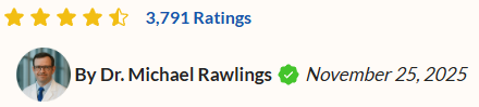 Dr. Michael Rawlings — 3,791 Ratings