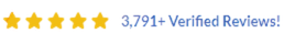 3,791+ Verified Reviews