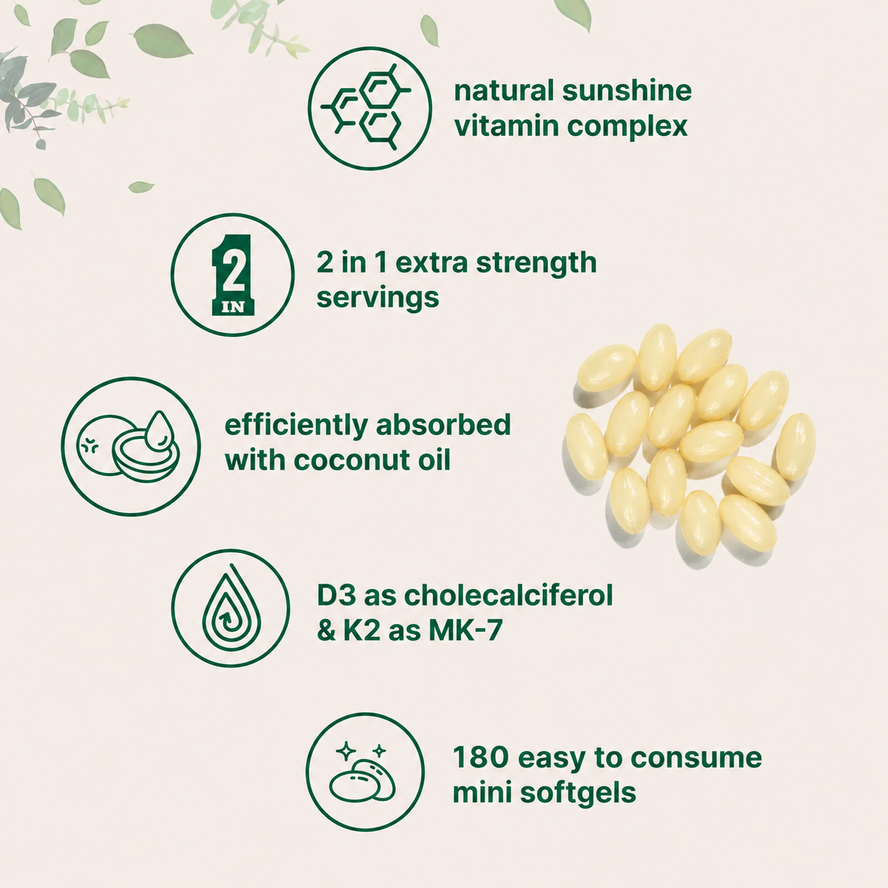Vitamin D3&K2