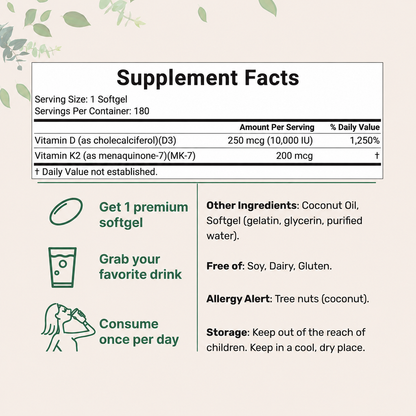 Vitamin D3&K2